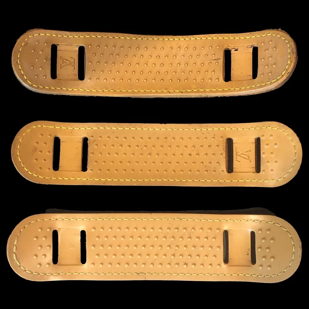 LOUIS VUITTON Vachetta Leather Strap Shoulder Pad in Tan 1 per Order